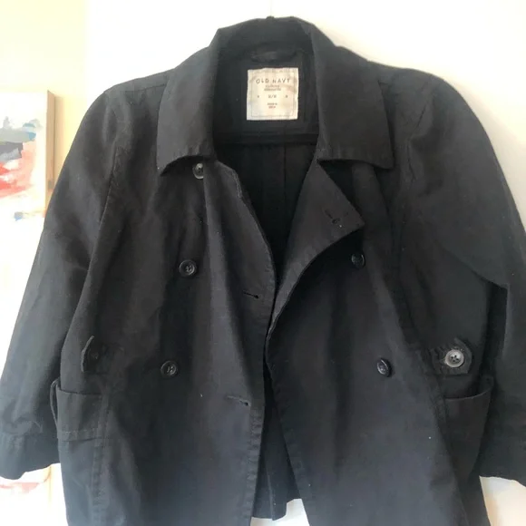 Cotton Cropped Jacket - Picture 3 of 3